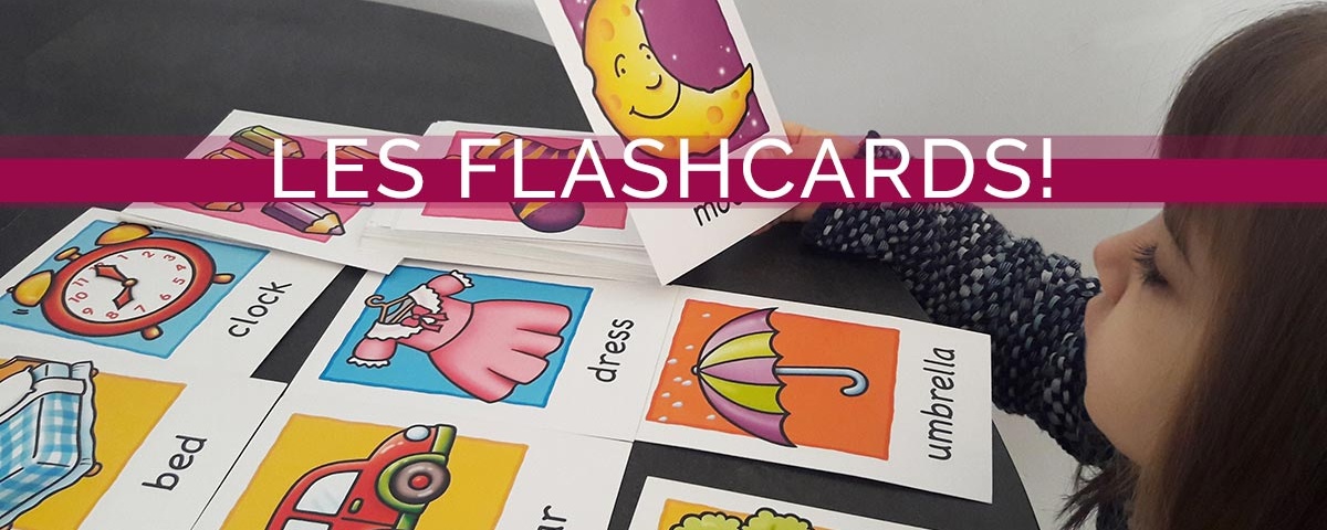 Comment travailler avec des flashcards. Exemple: être+adjectifs 